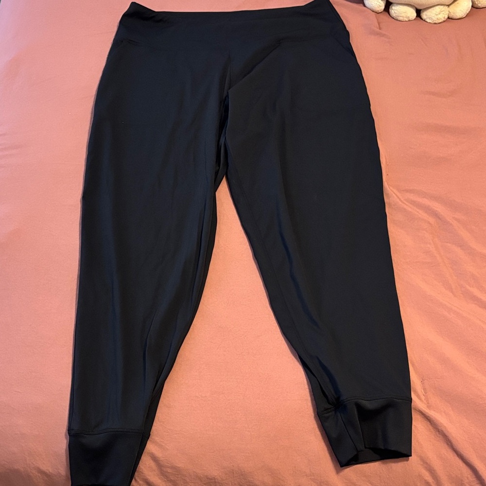 Black joggers